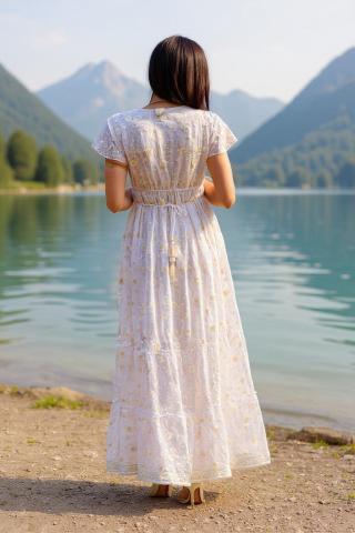 Ropa de noiva Boho Amara