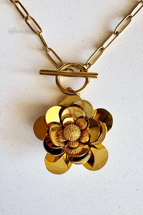 Boho Petal Halskette