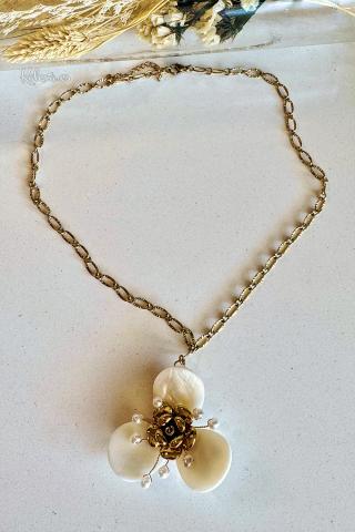 Boho Windblume Halskette