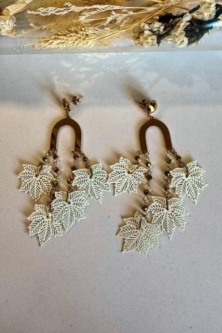 Boucles d'oreilles Bohème en Fleur