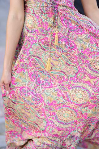 Boho Jurk Duna Rosé