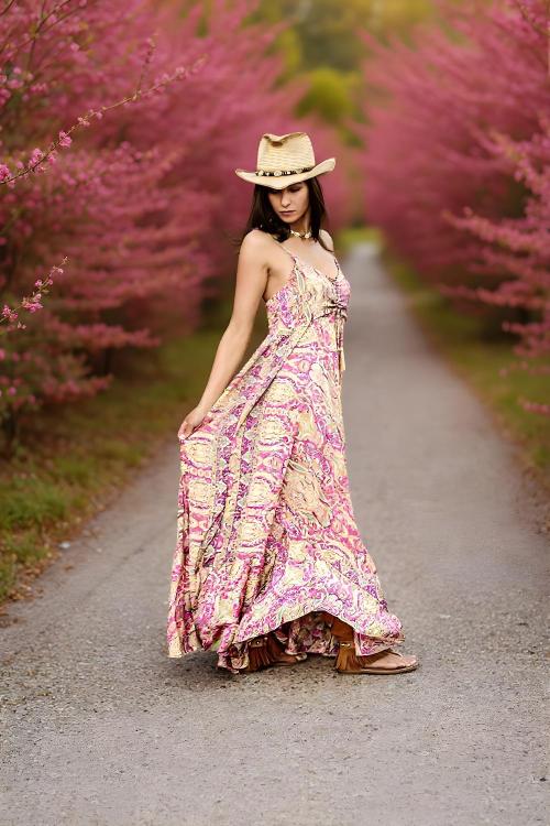 Vestido Boho Duna RoséVestido boho...