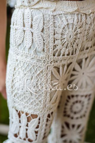 Boho Häkelhose "Lunaire"
