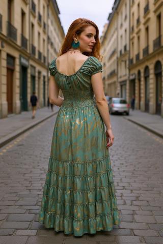 Vestido Boho ao Luar