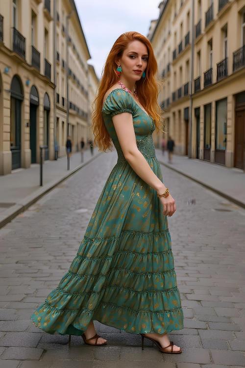 Vestido Boho ao Luar