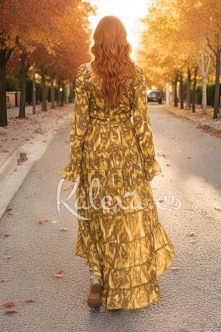 Kleid Boho Kalexa Waldesklänge