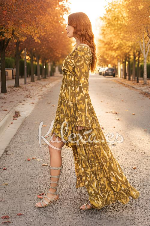 Kleid Boho Kalexa Waldesklänge