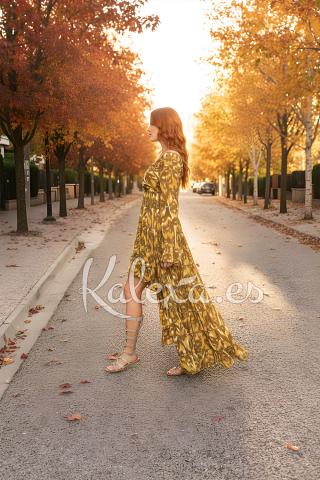Vestido Boho Kalexa Ecos del Bosque