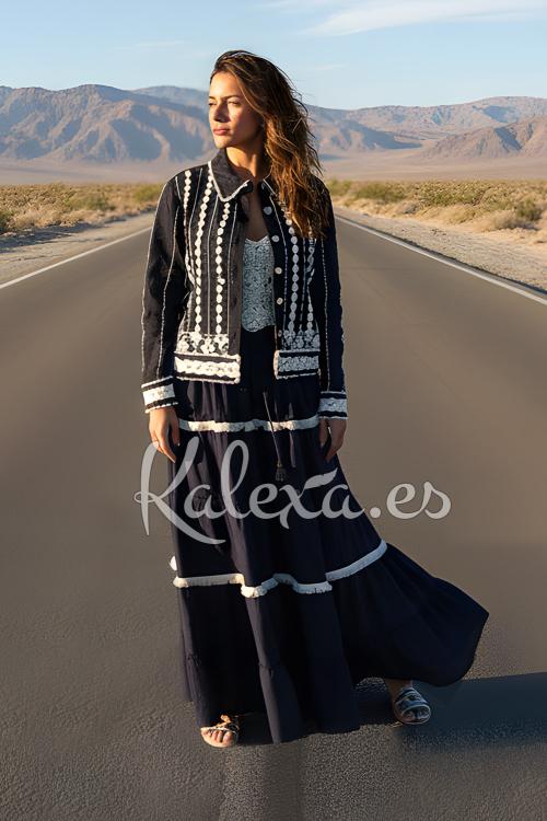 Boho jasje met schelpen