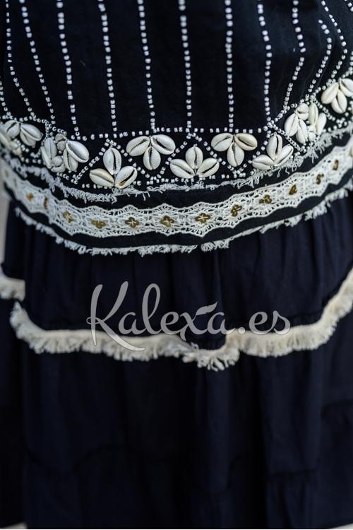 Veste Boho Coquillages