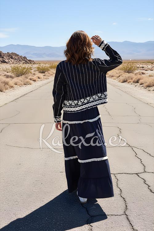 Giacca Boho con Conchiglie