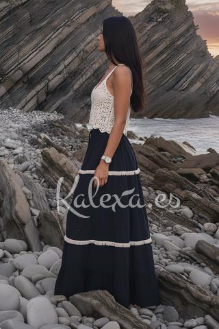 Falda Boho Luna Nueva