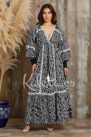 Boho Whisper Waterfall Dress