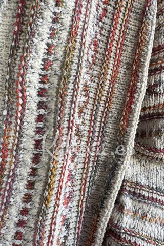 Herbstlicht-Strickjacke