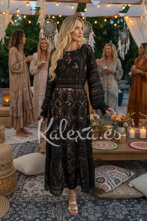 Kleid Boho Kaora