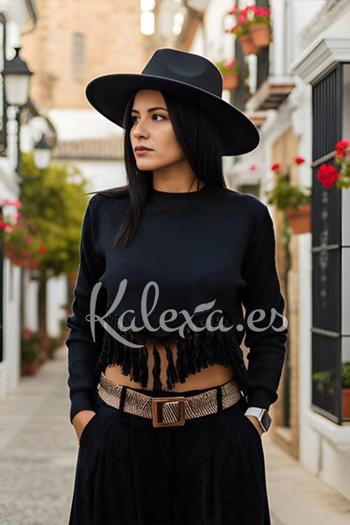 Cappello Boho con borchie