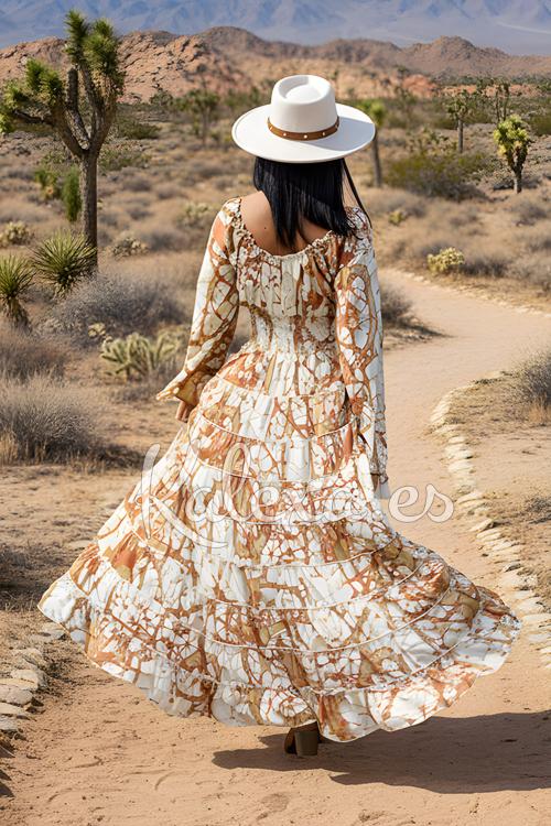Vestido Boho Kalexa Amanecer de Arena