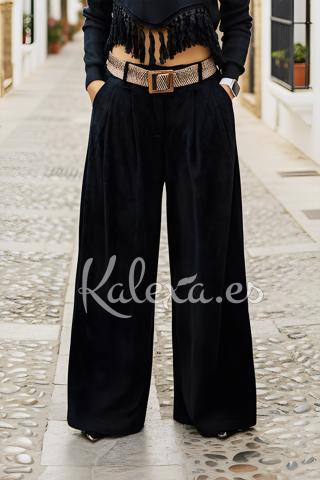 Pantalón boho estilo palazzo