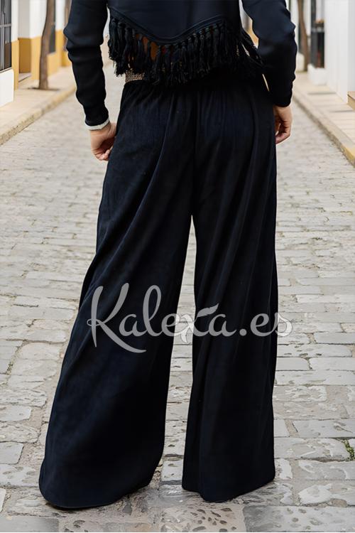 Hose im Boho-Stil im Palazzo-Stil