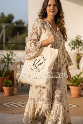 Große Stofftasche im Shopping-Stil Kalexa