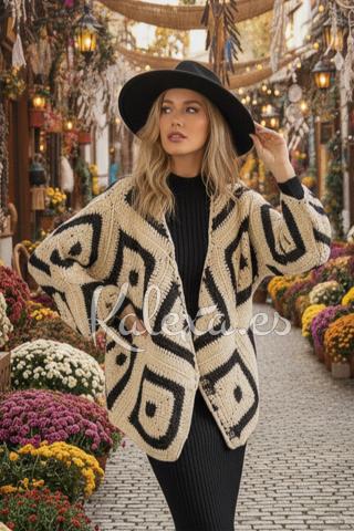 Chaqueta Crochet Aurora