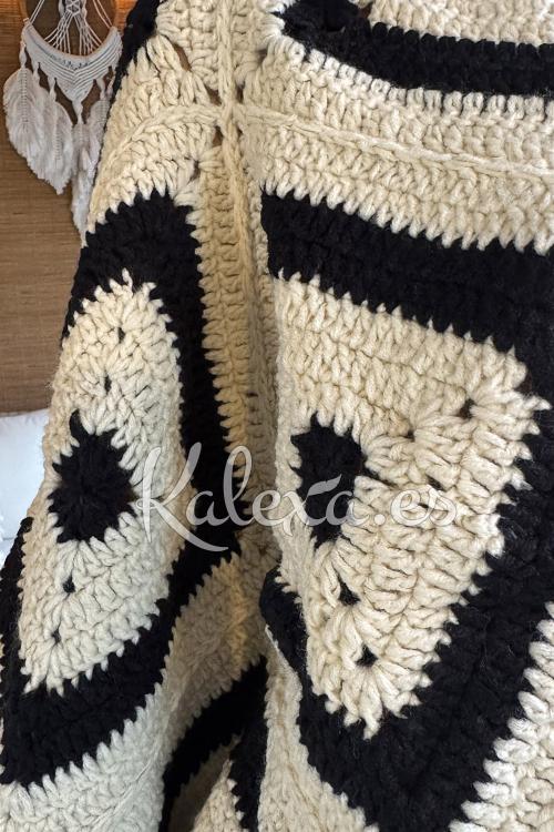 Chaqueta Crochet Trama de Luz