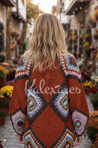 Chaqueta Crochet