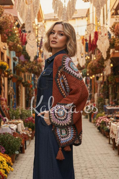 Chaqueta Crochet