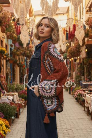 Chaqueta Crochet