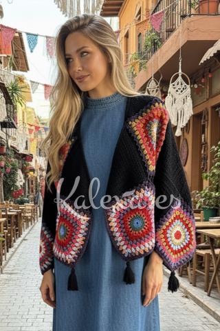 Chaqueta Crochet Encanto de Nudos