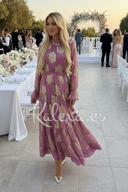 Robe d'invitée Boho Amina