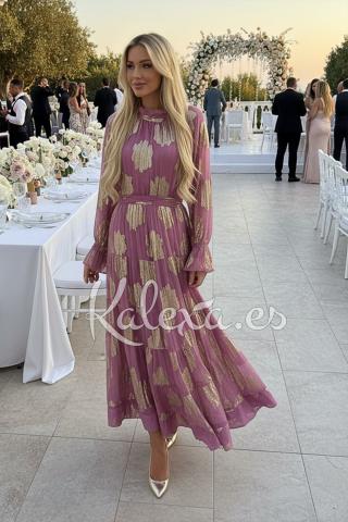 Robe d'invitée Boho Amina