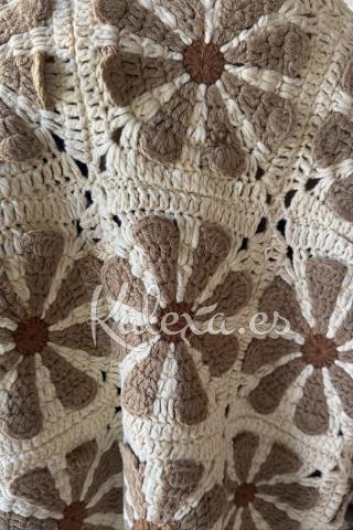 Boho Crochet Dawn Flower Jacket
