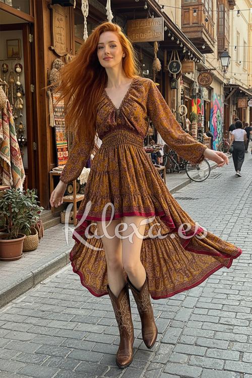 Boho-Kleid Izara