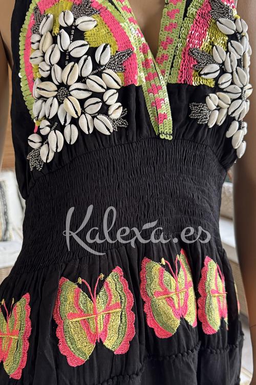 Boho Coral Dream Jurk