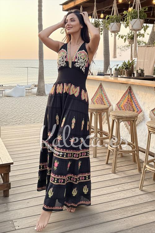 Vestido Boho Sonho de Coral