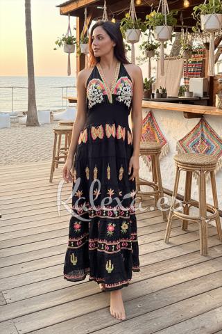 Coral Dream Boho Dress