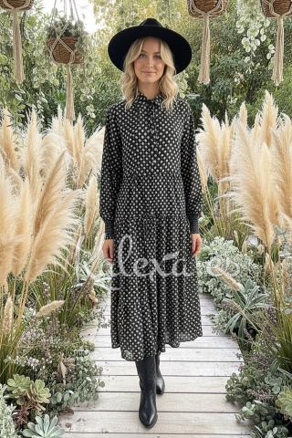 Kleid Boho Noir Essence
