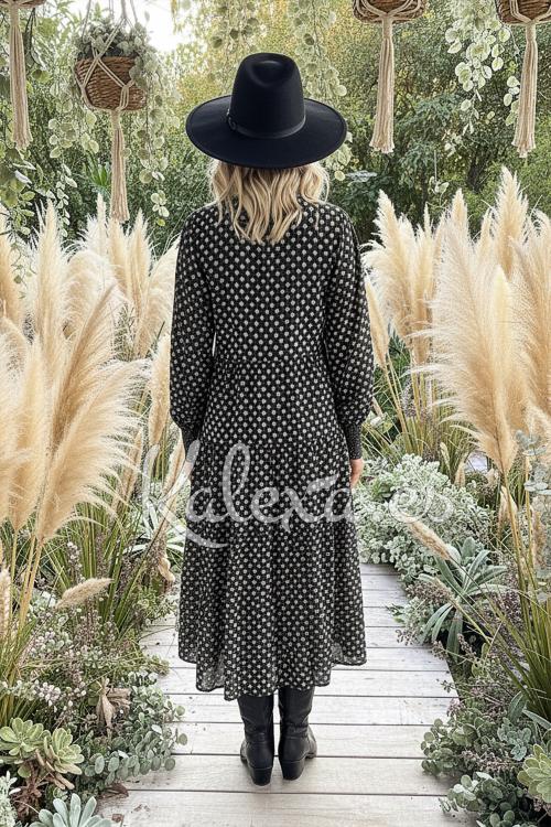 Vestido Boho Noir Essence