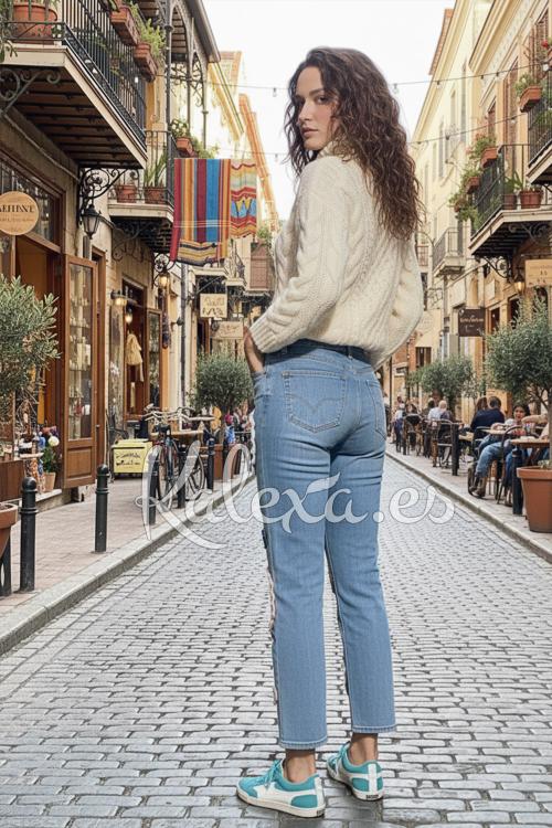 Jean Boho au Crochet