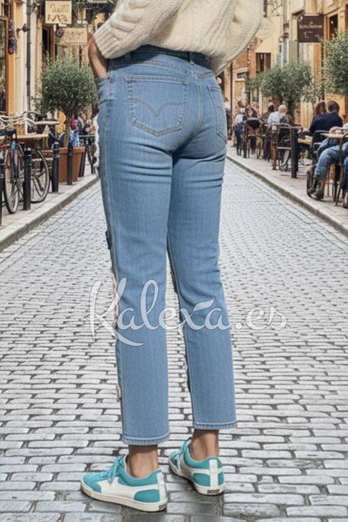 Jean Boho au Crochet