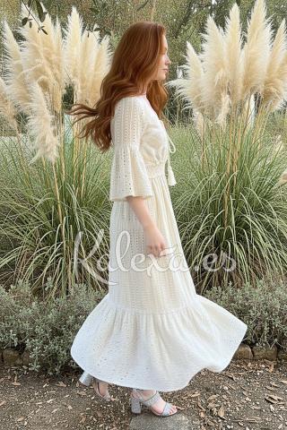 Vestido Boho Brisa de Hilo