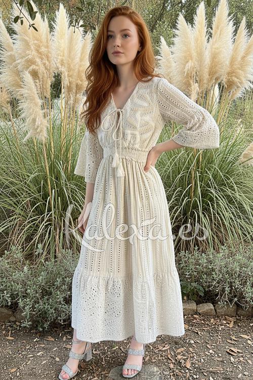 Abito Boho Breeze in Lino