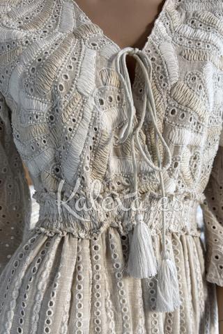 Robe Boho Brise de Fil