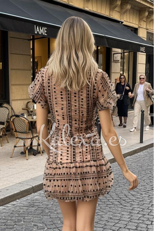 Abito Boho Oasis Noir