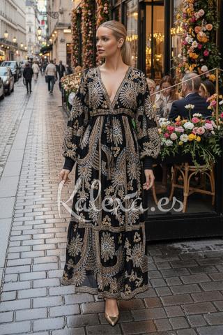 Vestido Boho Sol Nocturno