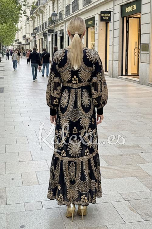 Vestido Boho Sol Nocturno