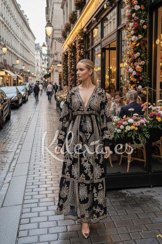 Vestido Boho Sol Nocturno