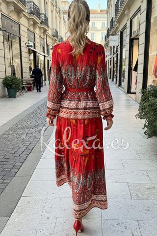 Boho-Kleid "Licht Obsidian"