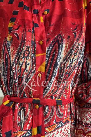 Robe Boho Lumière Obsidienne